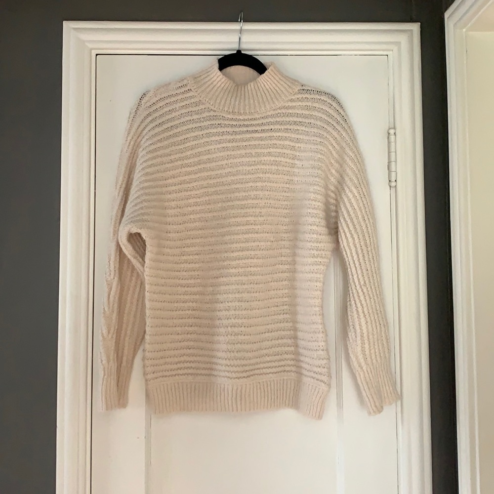 Cream Knitted Sweater